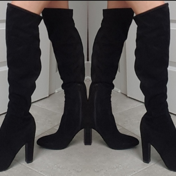 Unisa Shoes - Faux suede boots.